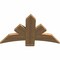 Ekena Millwork Alberta Smooth Timber Gable Bracket, Western Red Cedar, 36"W x 23"H x 1 1/2"D x 5 1/2"F, 15/12 Pitch GBW036X23X0206ALB00SWR - alternate 4